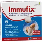 Raw Organic Hankintatukku Immufix betaglukaani 30 kaps