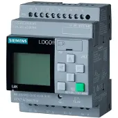 Siemens Logo! 24ce.logiikkamoduulin näyttö pu/i/o: 24v/24v/24v transistori 8di (4ai)/4do