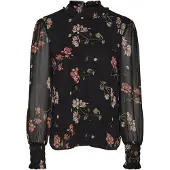 Vero Moda Pusero 'Smilla' oliivi / roosa / ruosteenpunainen / musta