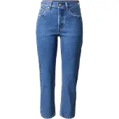 Levi's Farkut '501 CROP' sininen denim