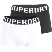 Superdry Dual Logo Boxerit 2 Yksiköt