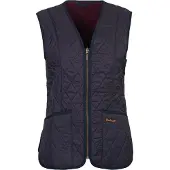 Barbour Betty Tikattu Liivi Fleecevuori Naiset Navy 34