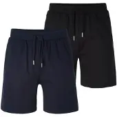 Le jogger Pyjamahousut laivastonsininen / musta
