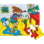 Peppi Pitkätossu Puupalapeli 12