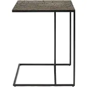 Ethnicraft Triptic sivupöytä 51 x 45 cm Whiskey-Black