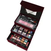 ZMILE Cosmetics Meikkilaukku Velvety Dark Berry 74 osaa