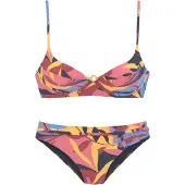 Sunseeker Bikini marine / savunsininen / sahrami / vadelma / roosa