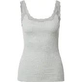 Rosemunde Rwbabette Silk Sl Deep Back Lace Top - Grey - S
