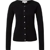 Rosemunde Rwlaica Ls O-Neck Raglan Cardigan - Black - M