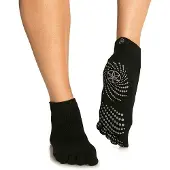 Gaiam Women's Grippy Yoga Socks Muut joogatarvikkeet koko M/L väri black