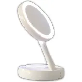 Cenocco Taitettava LED-peili 10X suurennuksella