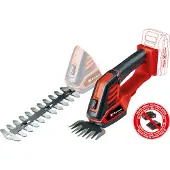 Einhell GE-CG 18/100 Li-Solo Akkukäyttöiset ruoho- ja pensassakset, 18 V, Musta/Punainen