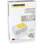 Kärcher Tekstiiliset pölypussit imurille VC 6100; VC 6200; VC 6300; 5 kpl.