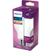 Philips Hehkulankalamppu, huurrettu 120 W A67 E27, 13 W, 120 W, E27, 2000 lm, 15000 h, Lämmin valkoinen