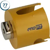 Wareco ProFit Multi Purpose HM hålsåg med adapter, 77 mm