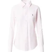 Ralph Lauren for woman. 211664416001 Pink striped knitted oxford shirt (XS), Casual, Cotton, Long sleeve