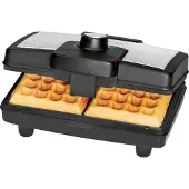 Emerio WA 3606 waffle iron 2 waffle(s) Black,Stainless steel 800 W