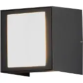 Konstsmide Cremona seinälamppu ylös/alas/eteen 3x3W High Power LED harmaa. 7946-370
