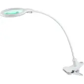Airam Loop Clip 3D LED -pöytävalaisin, valkoinen, USB