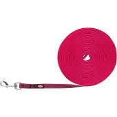 Trixie Rubber Tracking Leash Musta 15 mm x 5 m