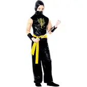 E-Carnavalskleding.nl Power Ninja - Ninja-asut
