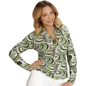 E-Carnavalskleding.nl Groovy 70-luvun kaulupaita naiselle - S / M (38/40)