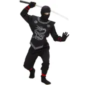 Finidi Pieni musta ninja - Ninja-asut
