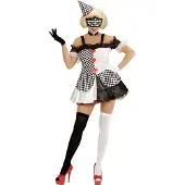 E-Carnavalskleding.nl Klovnityttö Pierrot - Pelleasut