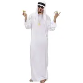 Finidi Päheä arabialainen sheikki - Hauskat naamiaisvaatteet