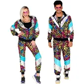 Widmann 80-luvun Verryttelyasu Leopardikuviolla - X-Large