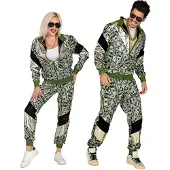 Widmann 80-luvun Verryttelyasu Dollariprintillä - Medium