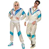 Widmann 80-luvun Holografinen Verryttelypuku - Medium