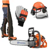 Husqvarna 135 Mark II -moottorisaha, sis. 14 tuuman terän ja ketjun