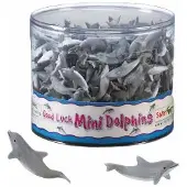 Safari Dolphins Good Luck Minis Figure Harmaa From 3 Years