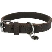 Trixie Rustic Oiled Leather 25 Mm Collar Ruskea 42-48 cm
