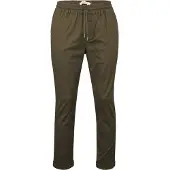 Revolution Loose Trousers With Vintage Wash And Elastic Waist - Green - M