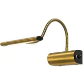 TRIO Curtis LED-tauluvalaisin 1x4W messinki