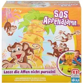 Mattel Games TUMBLIN’ MONKEYS, Lautapeli, Hienomotoriikkaa kehittävä peli (Näppäryys), 5 vuosi/vuosia, Perhepeli