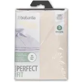 Brabantia Päällinen Koko D puuvilla, 2mm vaahtoa 135x45 cm Sekoitettu/Neutraali
