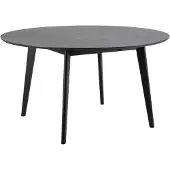 Ebuy24 Roxby, Ruokapöytä, musta