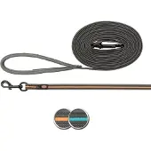 Trixie Fusion Tracking Sticker 17 Mm 3m Leash Harmaa M-XL