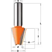 Cmt Viistejyrsin 881.521.11; S=12 mm; D=23 mm