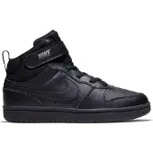 Nike Lenkkarit Court Borough Mid 2 - Musta Little Kids, koko 32