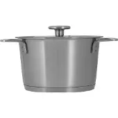 ComBekk S-S 151103 Recycled Stainless Steel, cooking pot with lid, 18 cm, 2.4L