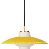 Warm Nordic Opal Shade riippuvalaisin, kirkas keltainen