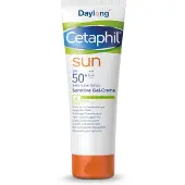 Daylong Cetaphil SUN Sensitive Gel-Creme kevyt suojaava geelivoide herkälle iholle SPF 50+ 100 ml