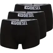 Diesel Bokserishortsit 'UMBX-DAMIENTHREEPACK' meleerattu musta