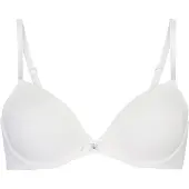 Hunkemoller P&M Plunge Pp - White - 75 C