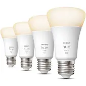 Philips Hue A60 - E27-älylamppu - 800 (4 Kpl) - White