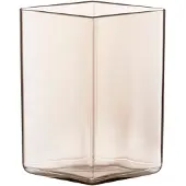 Iittala Ruutu maljakko, 115 x 140 mm, pellava